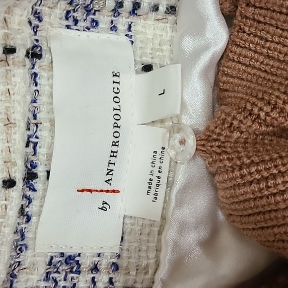 Anthropologie Tweed Dickie Blazer - Picture 10 of 14